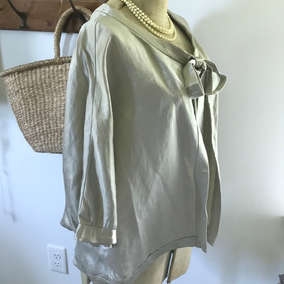 Anthro cardigan w/bow tie - Picture 4 of 8